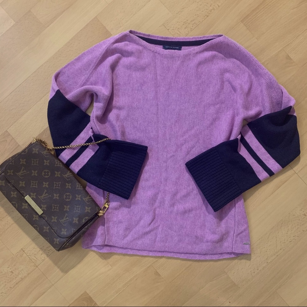 ✨TOMMY HILFIGER ✨BELL 🔔 SLEEVE KNIT 🧶 - Picture 3 of 11